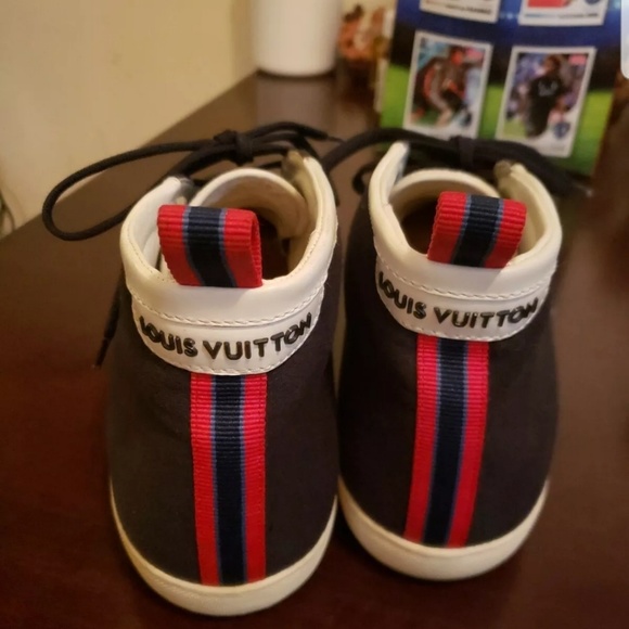 Mens Louis Vuitton Chukka Ankle boots Blue - Picture 3 of 8